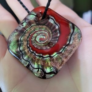 Glass pendant